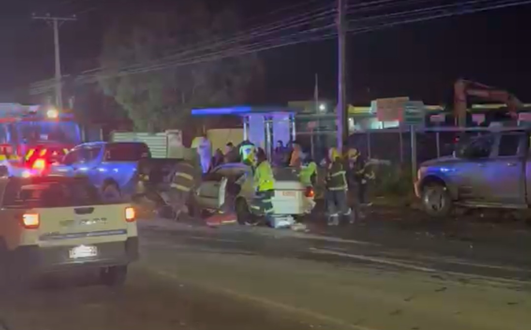 Accidente de alta liberación de energía deja dos personas lesionadas…