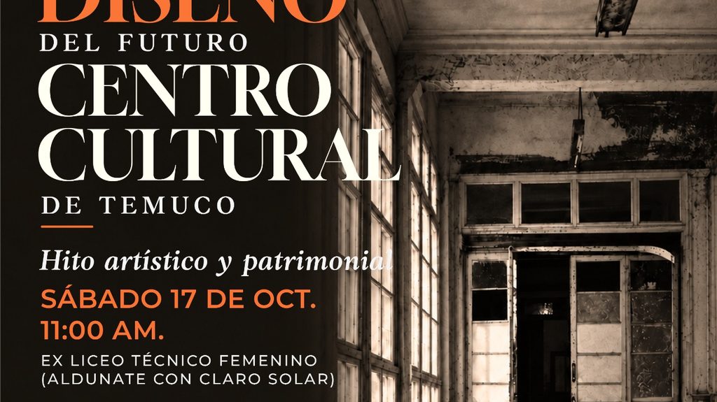 FUTURO CENTRO CULTURAL DE TEMUCO INICIARÁ SU ETAPA DE DISEÑO EN…