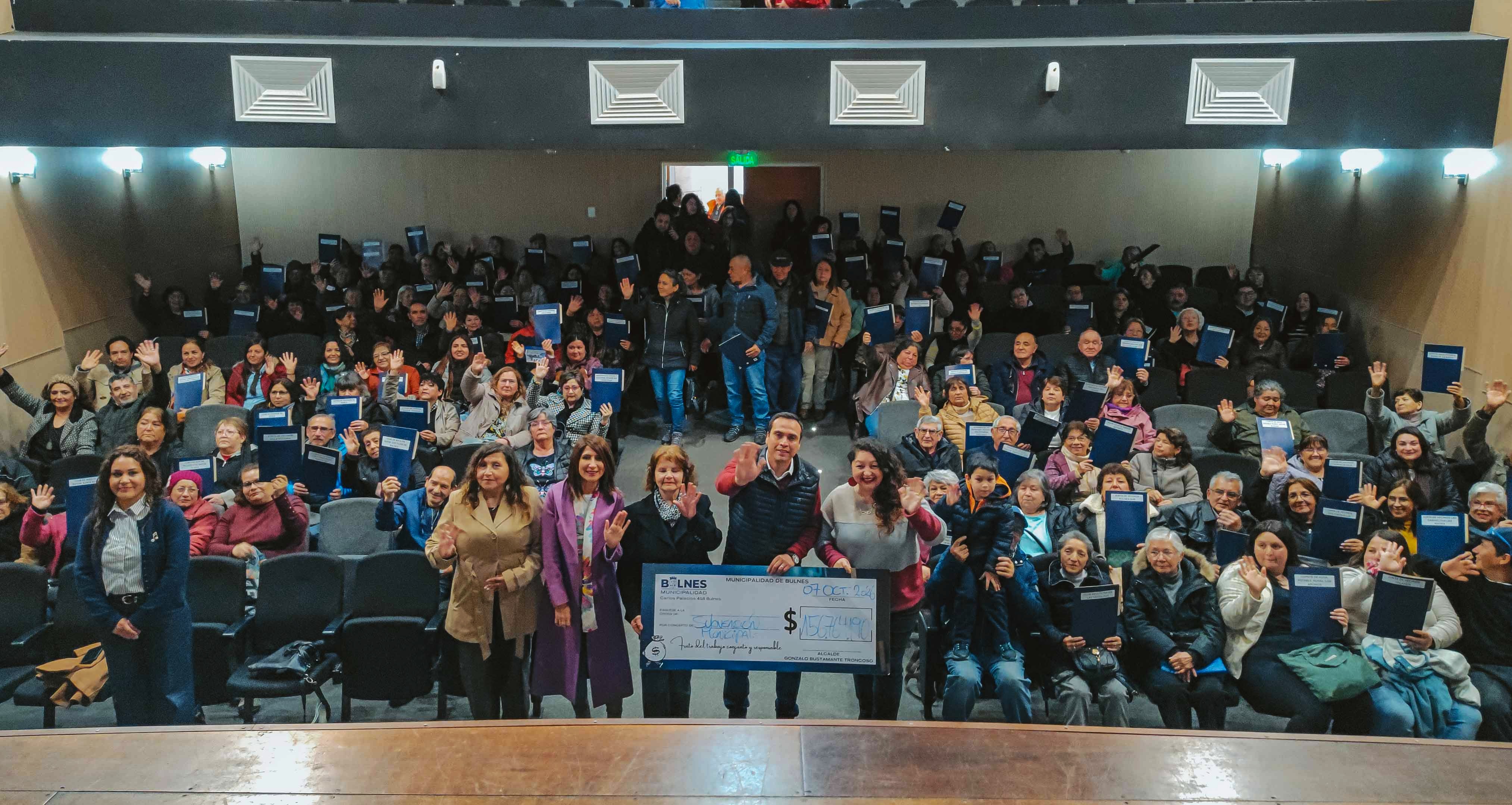 Municipalidad de Bulnes entrega subvenciones por casi $ 160 millones…