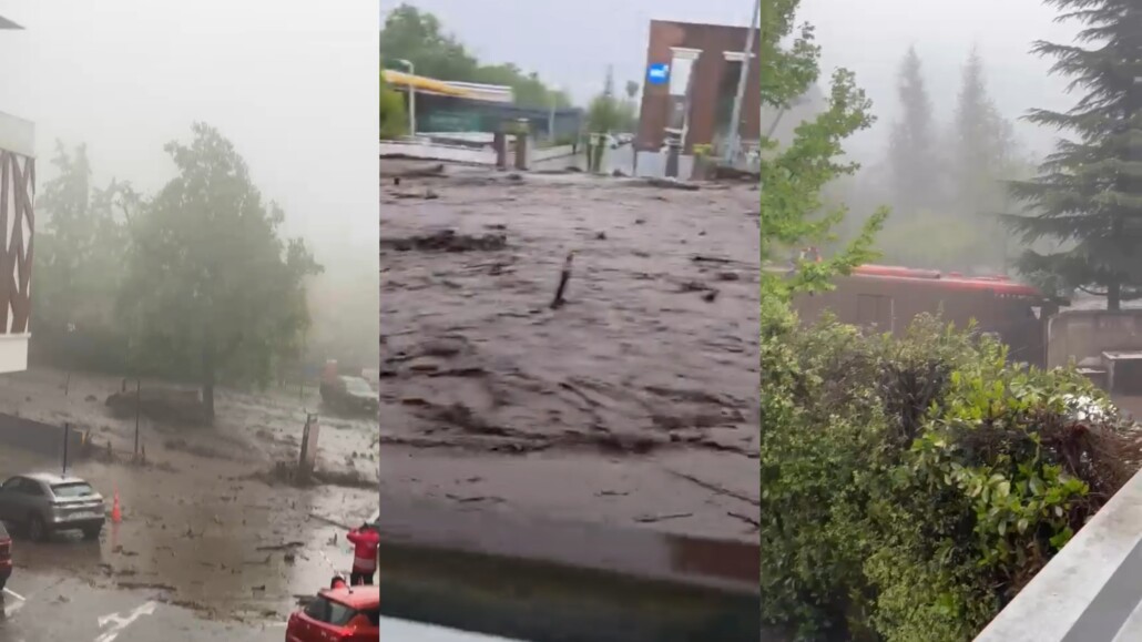 Aluvión afecta a Las Condes y genera gran afectación