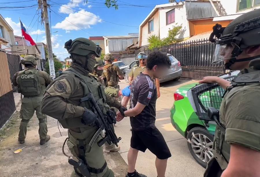 Microtráfico de pasta base en sector oriente deja a joven detenido