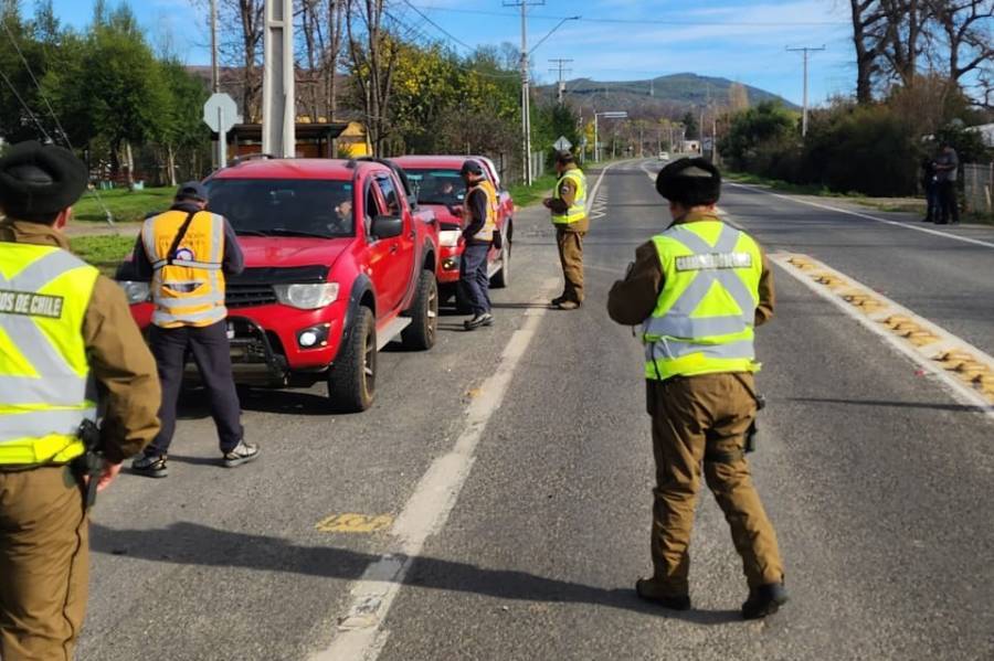 Carabineros del SEBV Ñuble captura a 12 prófugos de la justicia…