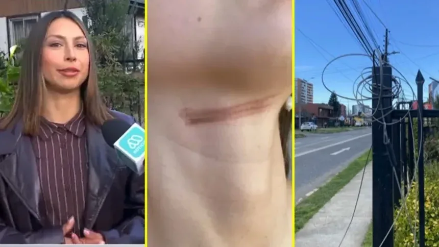 Municipio de Temuco acompaña a ciclista accidentada por cable en…