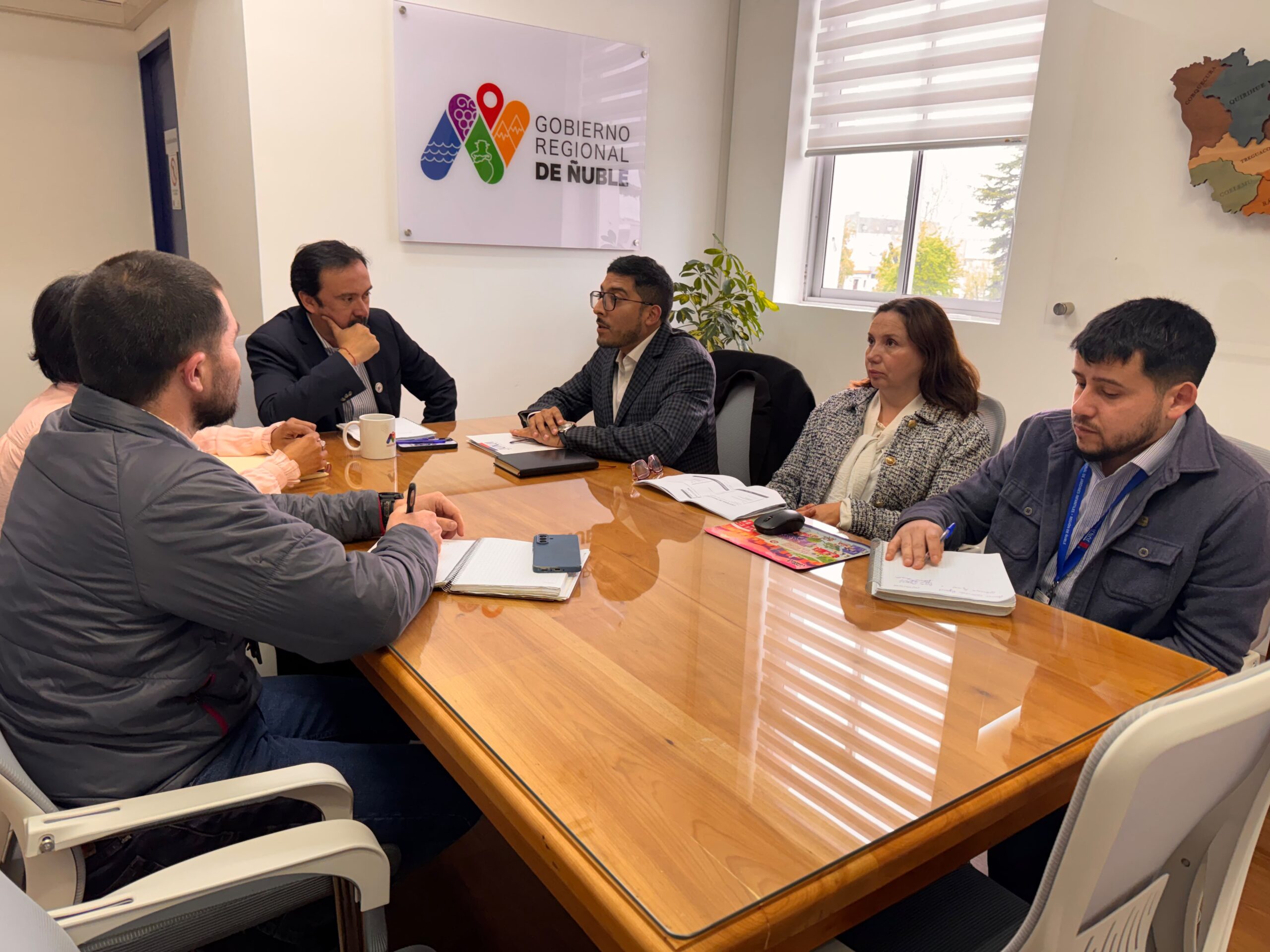 JUNJI Ñuble y Gobierno Regional abordan proyectos para la primera…