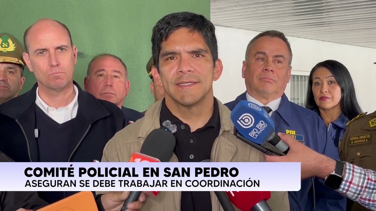 San Pedro de la Paz: comité policial destaca baja de homicidios y…