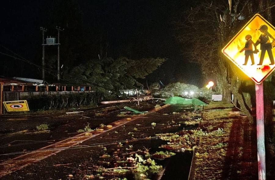 Vientos tornádicos dejan ocho viviendas y una planta industrial…