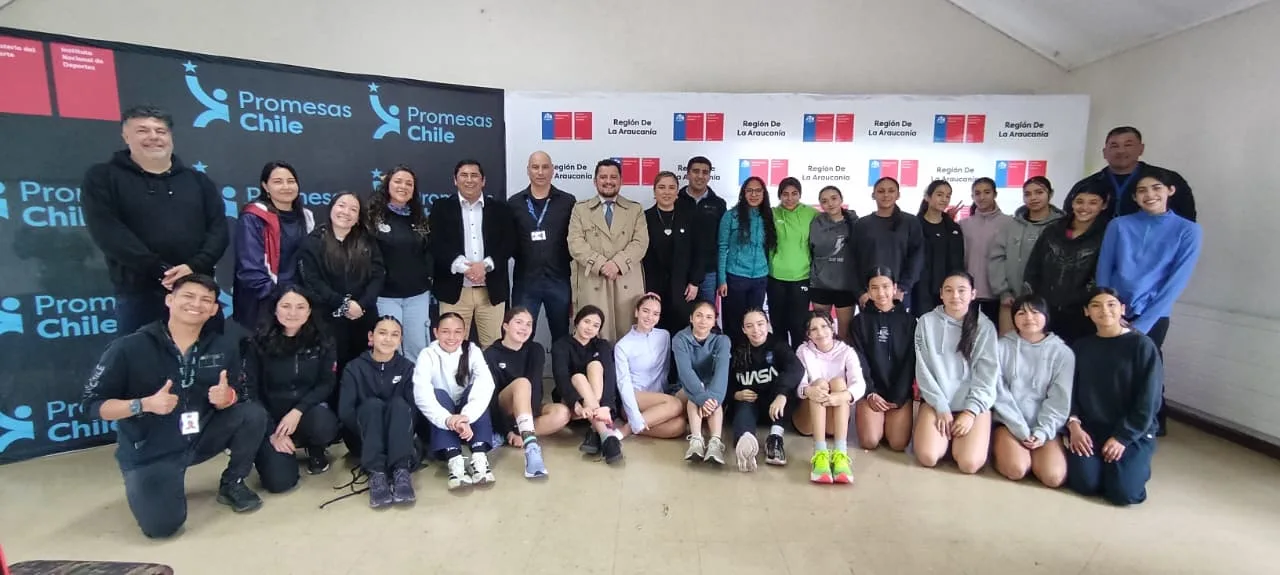 El futuro del atletismo nacional corre en La Araucanía! 20 jóvenes…
