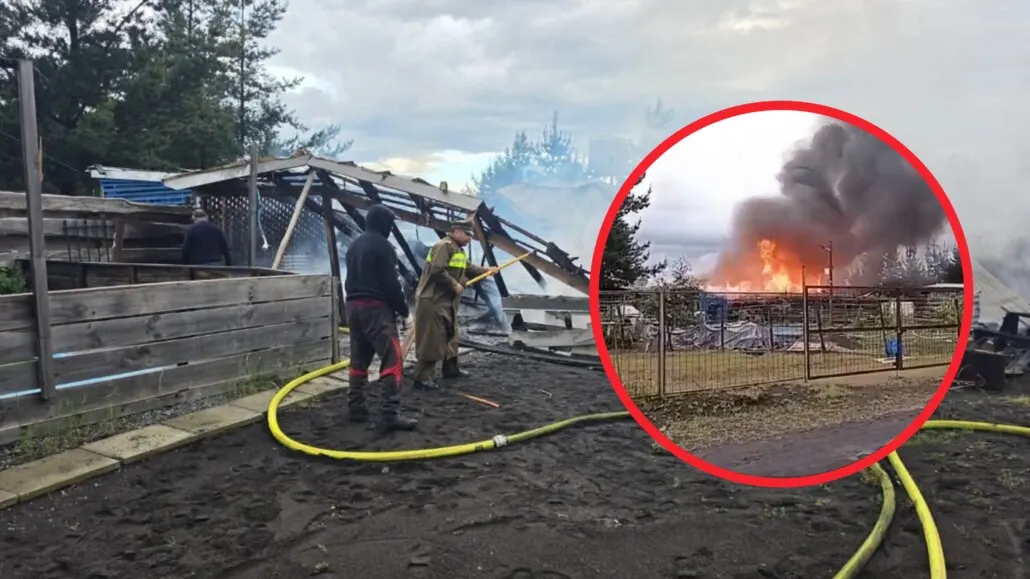 Incendio destruyó vivienda tras presunta caída de rayo en sector…