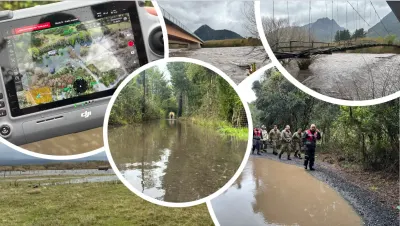 Pucón: Inundaciones afectaron a más de 500 viviendas de zonas rurales