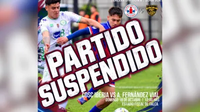 No se juega: Suspenden partido de definición entre Iberia y…