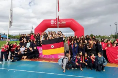 Promesas del atletismo escolar chileno dejaron su huella en la región
