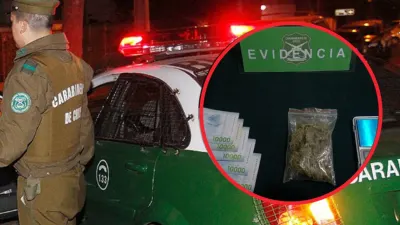 Sujeto fue detenido por microtráfico de drogas en Quilleco
