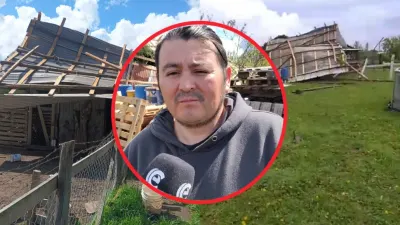 Familia afectada por “tornado” en Mulchén relata la emergencia